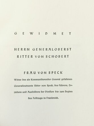 Division Sintzenich - Erlebnisberichte aus dem Feldzuge in Frankreich 1940, A4 mit 233 Seiten