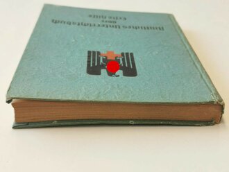 Amtliches Unterrichtsbuch über Erste Hilfe, datiert 1942, 263 Seiten, A5