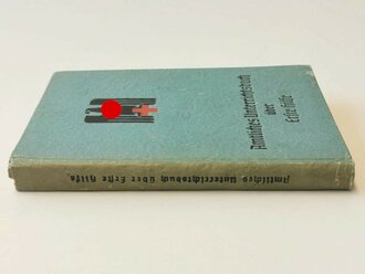 Amtliches Unterrichtsbuch über Erste Hilfe, datiert 1942, 263 Seiten, A5