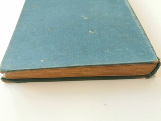 Amtliches Unterrichtsbuch über Erste Hilfe, datiert 1938, 263 Seiten, A5, Rücken lose