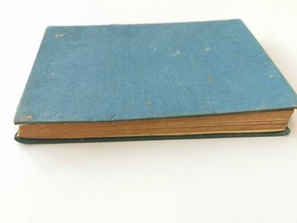 Amtliches Unterrichtsbuch über Erste Hilfe, datiert 1938, 263 Seiten, A5, Rücken lose