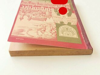 Wegweiser für Gau Württemberg Hohenzollern zum Reichsparteitag 1937 der NSDAP in Nürnberg, 128 Seiten, A6