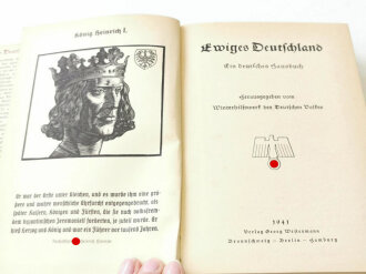 "Ewiges Deutschland " Ein deutsches Hausbuch, herausgegeben vom Winterhilfswerk des Deutschen Volkes 1941