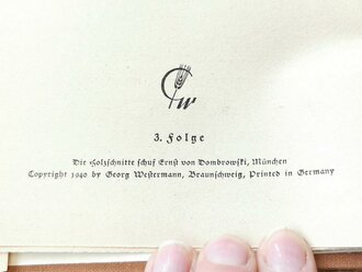 "Ewiges Deutschland " Ein deutsches Hausbuch, herausgegeben vom Winterhilfswerk des Deutschen Volkes 1941