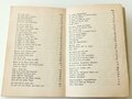 "Wir wandern und singen" - Liederbuch der NS Gemeinschaft "Kraft durch Freude", 56 Seiten, datiert 1939
