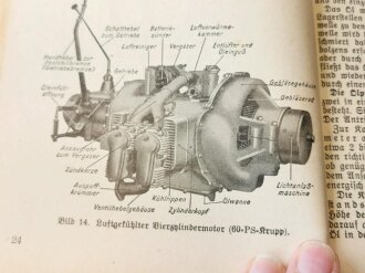 Kraftfahrschuldbuch, Verlag Offene Worte Berlin W35 10 Seiten, datiert 1941