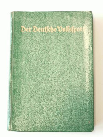 Der Deutsche Volkssport, 231 Seiten, Einband geklebt, A6
