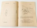 H. Dv. 362 "Anleitung zum Gebrauch des Marschkompasses", datiert 1940, 11 Seiten, A5