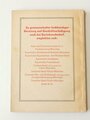 "Grosse Deutsche Kunstausstellung 1943" im Haus der Deutschen Kunst zu München, Juni bis auf weiteres, Offizieller Ausstellungskatalog, A5, ca.150 Seiten