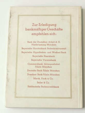 "Grosse Deutsche Kunstausstellung 1940" im Haus der Deutschen Kunst zu München, Juni - Oktober 1940, Offizieller Ausstellungskatalog, A5, ca.150 Seiten