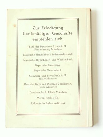 "Grosse Deutsche Kunstausstellung 1937" im Haus der Deutschen Kunst zu München, Offizieller Ausstellungskatalog, A5, ca.150 Seiten