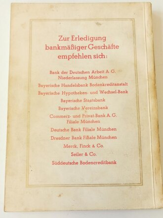 "Grosse Deutsche Kunstausstellung 1939" im Haus der Deutschen Kunst zu München, 16. Juli - 15. Oktober 1939, Offizieller Ausstellungskatalog, A5, ca.150 Seiten