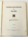 Amtliches Unterrichtsbuch über Erste Hilfe, datiert 1942, 147 Seiten, A5