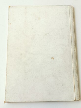 "Luftschutz durch Stahl", datiert 1939, 64 Seiten, A5
