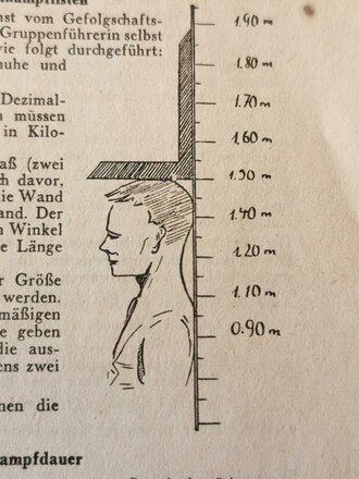 Arbeitsrichtlinien der Hitler-Jugend - Der Reichssportwettkampf der Hitler-Jugend, datiert 1942, 128 Seiten, A5