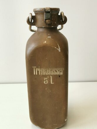 Luftwaffe, Trinkwasser Kanne 5 Liter . Originallack