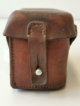 Koppeltasche für Sanitätspersonal der Wehrmacht , Hersteller dny 1940, Leder zum Teil trocken