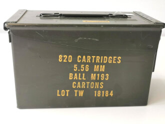 U.S. Army  Cal. 30 Cartridge box, used