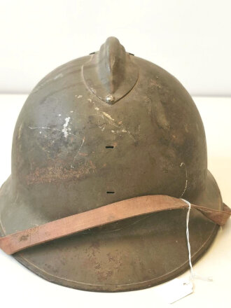 Frankreich, Stahlhelm M26, Originallack, ohne Abzeichen