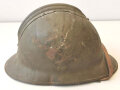 Frankreich, Stahlhelm M26, Originallack, ohne Abzeichen