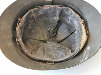 Frankreich, Stahlhelm M26, Originallack, ohne Abzeichen