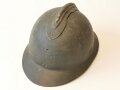 Frankreich, Stahlhelm M26, Originallack, ohne Abzeichen