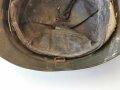 Frankreich, Stahlhelm M26, Originallack, ohne Abzeichen