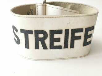 Bundeswehr  Armbinde "Streife" datiert 1971, ungereinigtes Stück