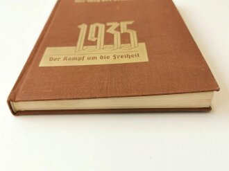 "Der Weg des Dritten Reiches"  Band 3, 1935 Der Kampf um die Freiheit, 165 Seiten, guter Zustand