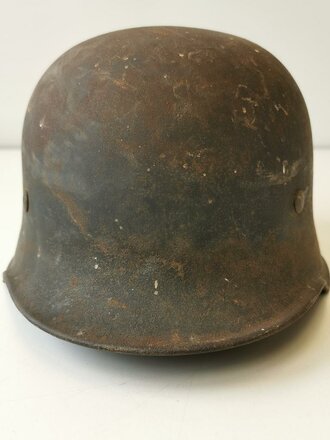 Feuerwehr III.Reich, Stahlhelm Originallack,...