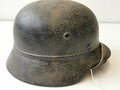 Stahlhelm Luftschutz, Originallack, ungereinigtes Stück