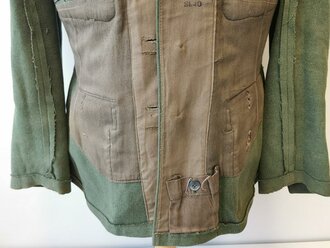 Heer, Feldbluse Modell 1936 für einen Unteroffizier. Getragenes Stück, die Effekten original vernäht, Kammerstück in sehr gutem Zustand