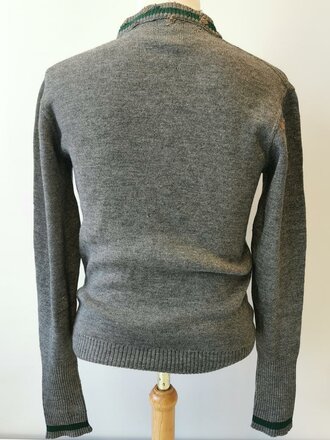 Strickpullover für Angehörige der Wehrmacht. getragenes Stück, Grösse 2