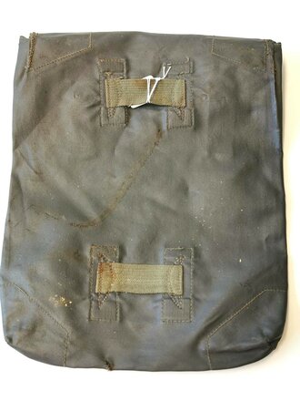 Tasche für die Gasplane der Wehrmacht, gummierte...