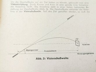 L.Dv.4/4 " Schießvorschrift für die Luftwaffe" Teil 4: Schießen mit beweglichen Bordwaffen, Ausgabe April 1944 mit 137 Seiten