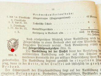 "Der Fliegerschütze" Ein Handbuch für den Dienstunterricht, 62 Seiten