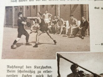 Boxen - Olympiaheft Nr 12, Berlin 1936, 32 Seiten, A6