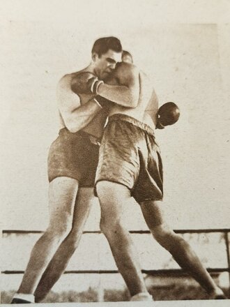 Boxen - Olympiaheft Nr 12, Berlin 1936, 32 Seiten, A6