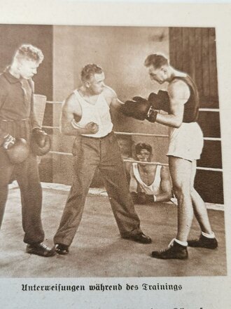 Boxen - Olympiaheft Nr 12, Berlin 1936, 32 Seiten, A6