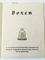 Boxen - Olympiaheft Nr 12, Berlin 1936, 32 Seiten, A6