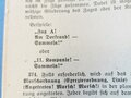 Ausbildungsvorschrift für die Infanterie - Heft 2 - Die Schützenkompanie Teil b, datiert 1936, 42 Seiten, A6