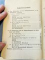 Ausbildungsvorschrift für die Infanterie - Heft 2 - Die Schützenkompanie Teil b, datiert 1936, 42 Seiten, A6