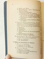 Ausbildungsvorschrift für die Artillerie - Heft 5 - Die Führung der Artillerie , datiert 1941, 159 Seiten, A6