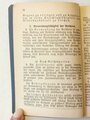 Ausbildungsvorschrift für die Artillerie - Heft 5 - Die Führung der Artillerie , datiert 1941, 159 Seiten, A6