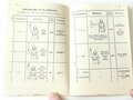 Ausbildungsvorschrift für den Feuerwehrdienst I. Teil: Der Löschangriff Abfchn. E: Führungszeichen, datiert 1938, 16 Seiten, A6