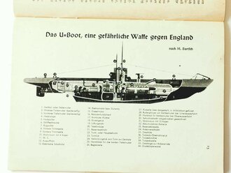 "Die Deutsche Kriegsflotte" - Paul Reibisch, datiert 1941, 79 Seiten, A5