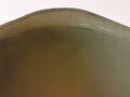 U.S. WWII front seam steel helmet shell, overpainted