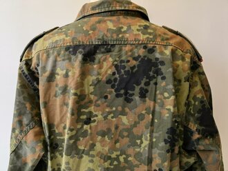 Bundeswehr, Feldbluse flecktarn, gebraucht, Bundeswehr Grösse 15 ( Konfektionsgrösse 45-46)