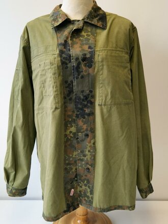 Bundeswehr, Feldbluse flecktarn, gebraucht, Bundeswehr Grösse 15 ( Konfektionsgrösse 45-46)