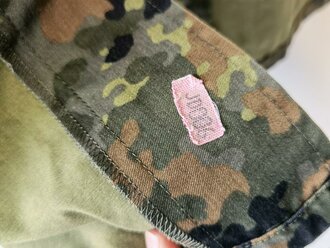 Bundeswehr, Feldbluse flecktarn, gebraucht, Bundeswehr Grösse 15 ( Konfektionsgrösse 45-46)